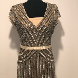 Beautiful sequenced evening dress